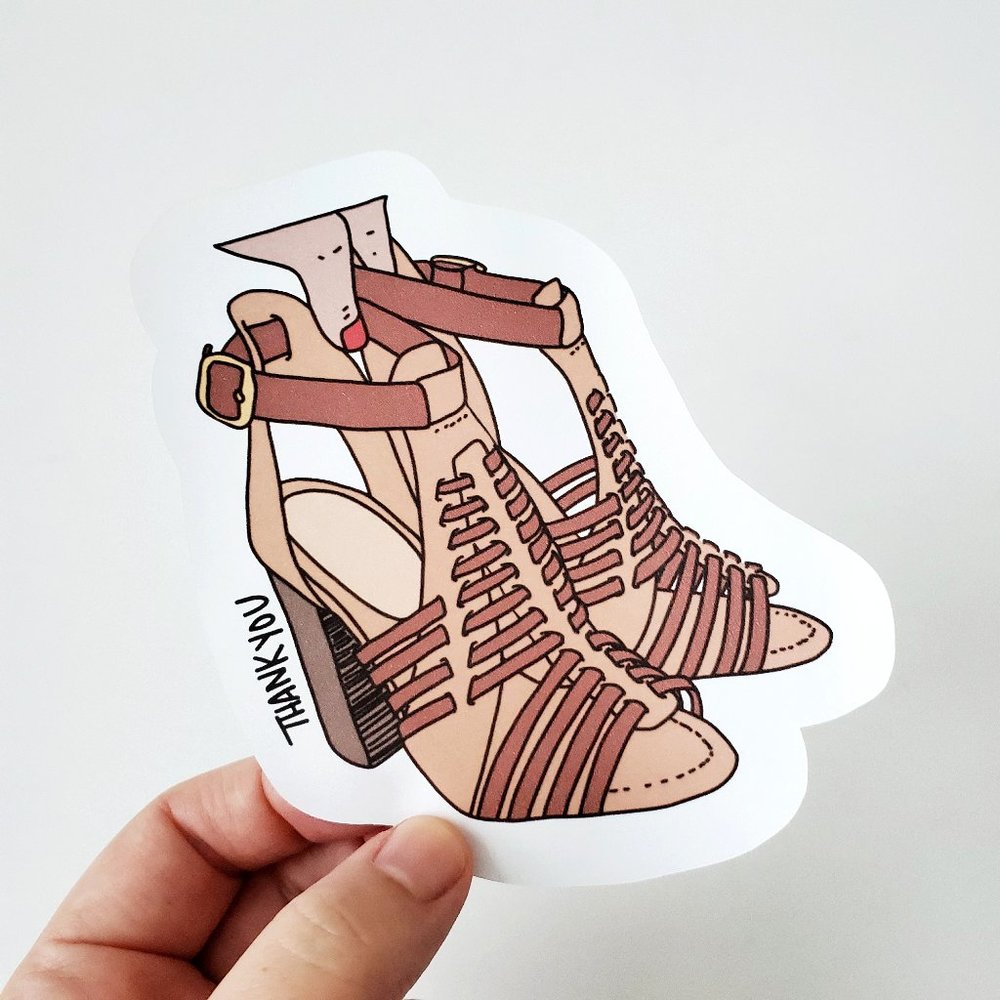 LB022 Shoe Lover Poshmark Stickers [Price Firm] - Picture 6 of 8